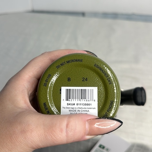 Starbucks + Stanley Military Commitment Double Walled Hammered Stainless Steel - Picture 11 of 13